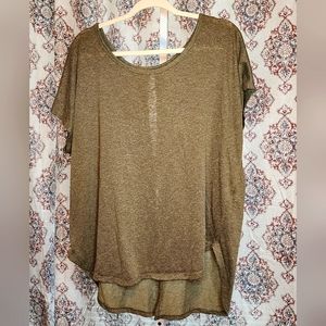 Lane Bryant 22/24 Partial Open back Tee